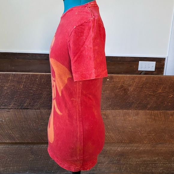 Custom Ganesha Gas Mask Boyfriend Tee - Picture 3 of 8